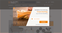 Desktop Screenshot of allesvoorparket.nl